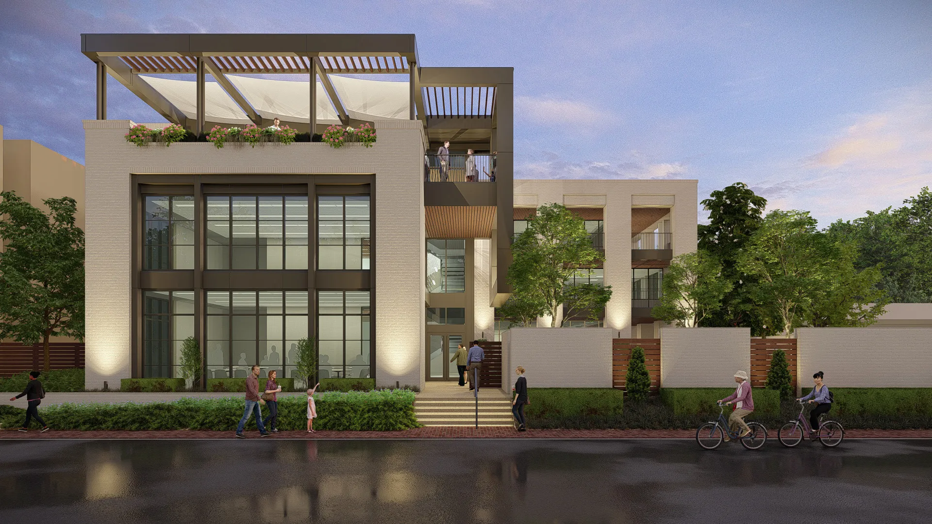 The Magnolia Building, street view